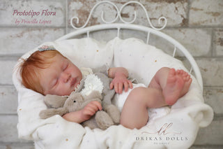 Kit Bébé Reborn "Flora" by Priscila Lopez