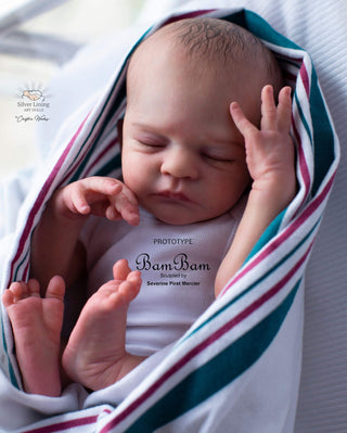 kit bébé reborn "Bam Bam" by Séverine Piret
