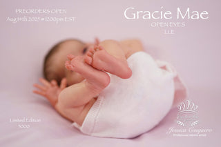 Kit bébé reborn "Gracie Mae" by Laura lee Eagles