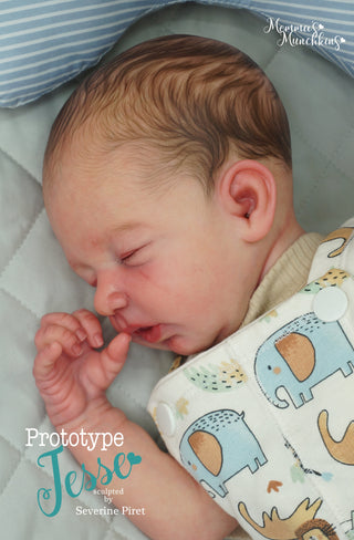 Kit bébé reborn "Jesse" by Séverine Piret