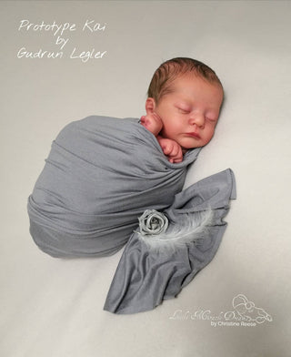 Kit bébé Reborn " Kai " by Güdrün Legler