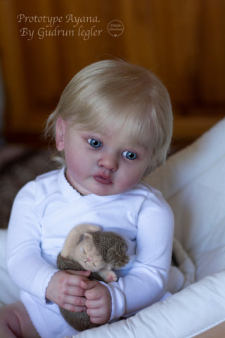 Kit toddler reborn "Ayana" by Güdrün Legler