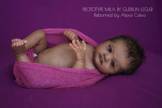 Kit bébé Reborn "Mila" de Gudrun Legler