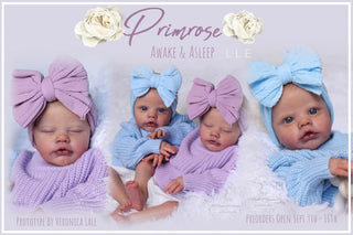 Preorder kit bébé reborn "Primrose éveillée" by Laura lee Eagles