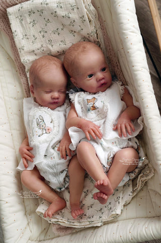 Preorder kit bébé reborn "Primrose endormie" by Laura lee Eagles