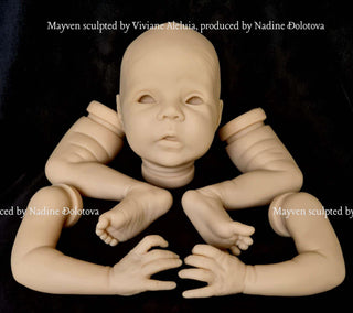 Preorder kit bébé Reborn « Mayven » by Viviane Aleluia