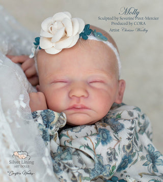 Preorder kit bébé reborn "Molly" by Séverine Piret