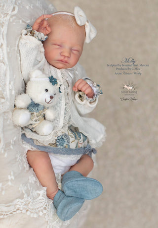 Preorder kit bébé reborn "Molly" by Séverine Piret