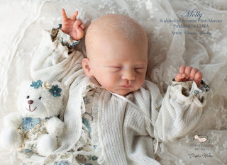 Preorder kit bébé reborn "Molly" by Séverine Piret