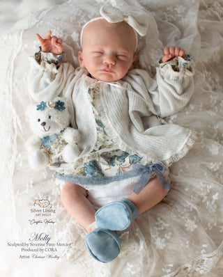 Preorder kit bébé reborn "Molly" by Séverine Piret