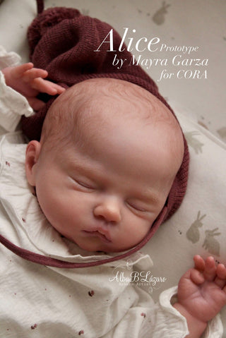 Preorder kit bébé reborn "Alice" by Mayra Garza