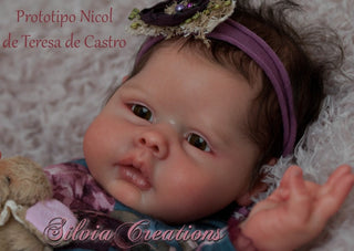 Kit bébé reborn "Nicol" by Teresa de Castro