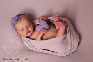 Kit bébé reborn "Alessia" by Güdrün Legler