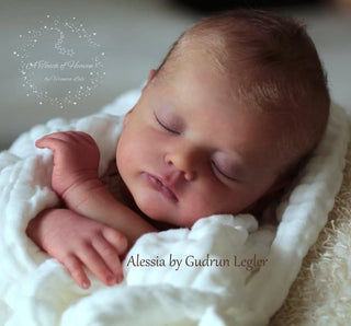 Kit bébé reborn Alessia by Güdrün Legler – Baby Creation Reborn